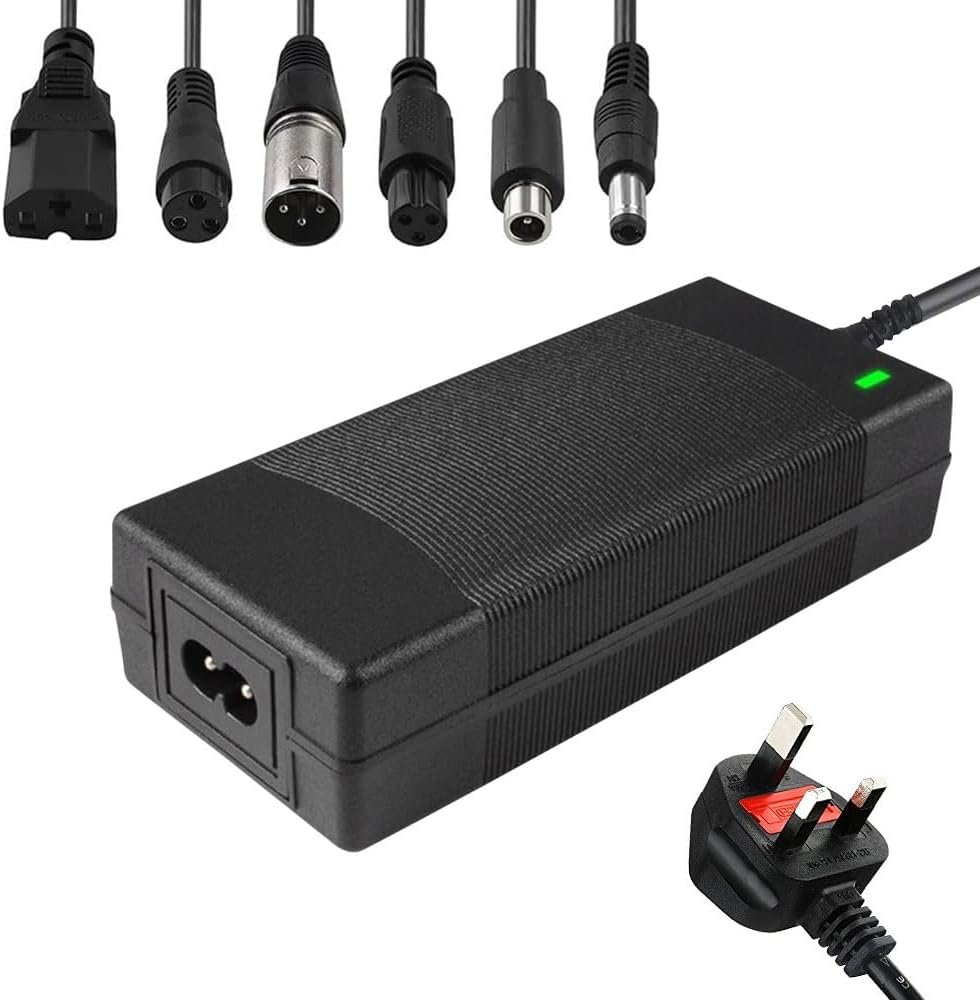 42v 2A Electric Scooter Charger,Hoverboard Charger with 6 Connections, Fast Charging Electric Bike Chargers for Li-Ion Battery, for Mobility Wheelchair, Bike, MobilityScooter - Image 8