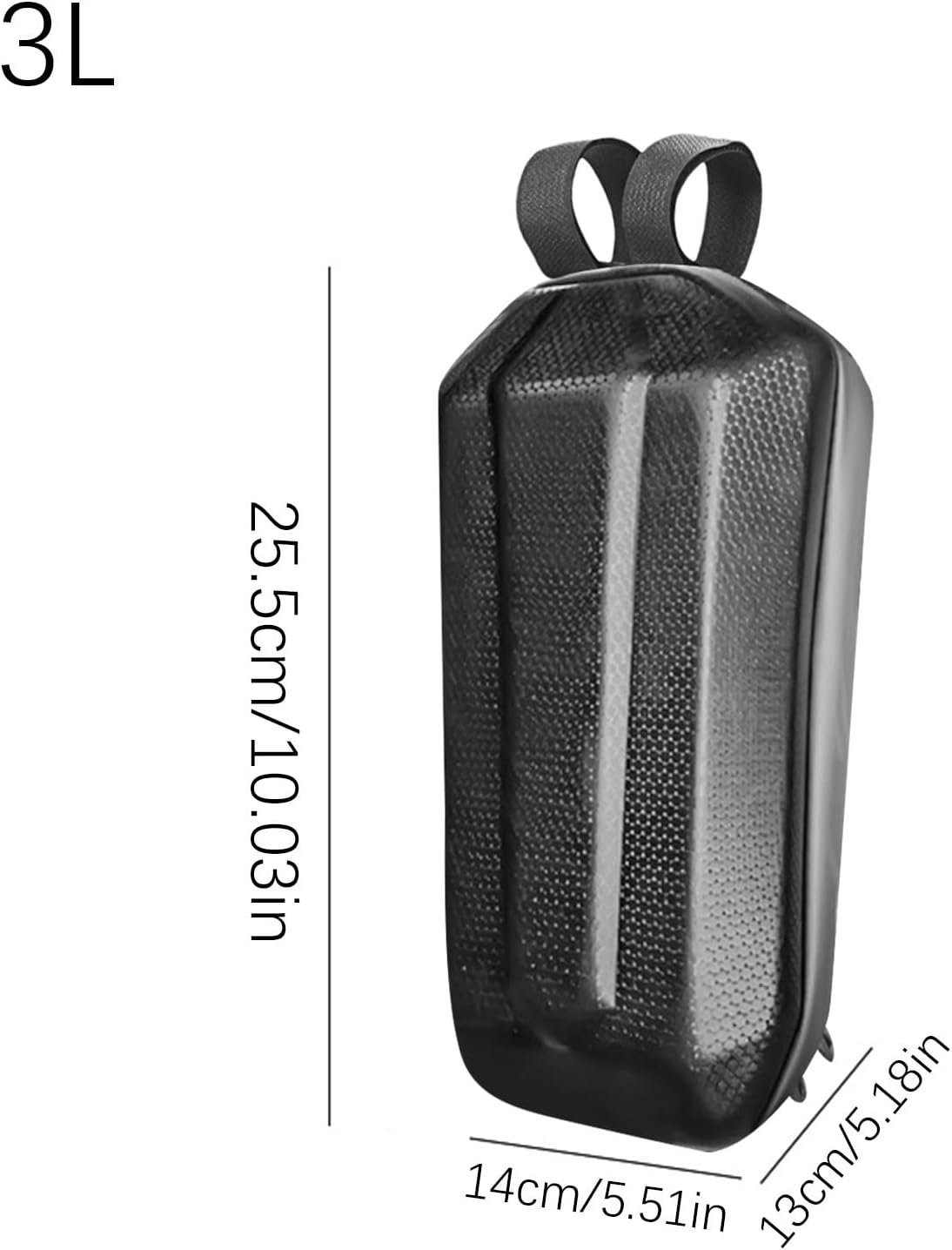 Electric Scooter Bag, 3L Hard Shell Case, Front Handlebar Holder, Portable Carry Organizer, Charger Tool Storage, Repair Accessory, Travel Helper, Daily Riding Supply - Image 2