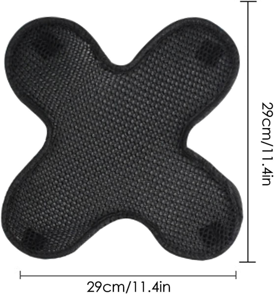 Helmet Liner Pads - 3D Cellular Mesh Comfort Insert, Universal Motorcycle Helmet Padding, Quick Dry Foam | Anti Slip Sweat Venting Cushion For Road Riding Electric Bike Safety Upgrade - Image 4