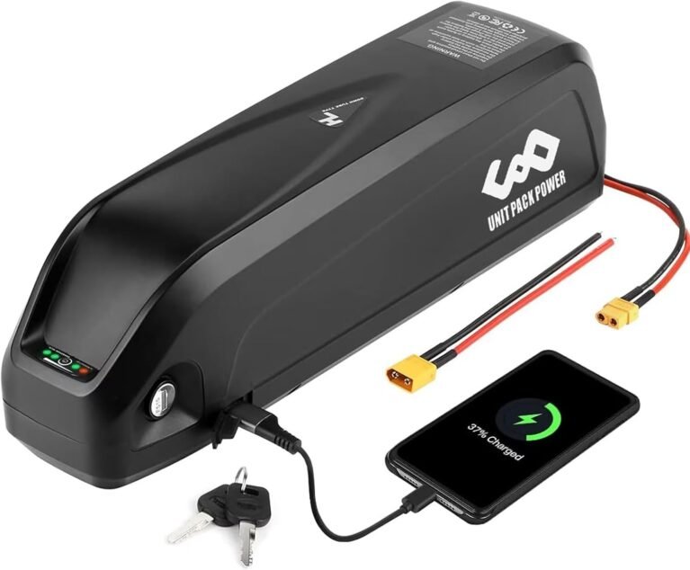 (UK Warehouse) 48V Ebike Battery 15AH 3000mAH Electric Bicycle Battery 48 Volt Lithium ion Bike Battery for 200W-1000W Motor, Mountain Bike Battery with Charger