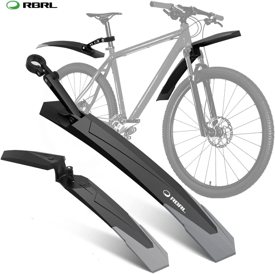 RBRL Bike Mudguard Set for Mountain Bike, Bicycle Fender E-Bike Fender Adjustable Mudguard, Universal Mud Guard for 24-29 inch Bikes - Image 5