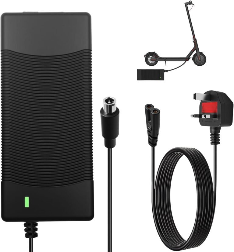 42V 2A Electric Scooter Charger Electric Bike Hoverboard Mobility Scooter Lithium Battery Charger 1 Pin DC 8mm for Xiaomi M365 Pro Pro 2 Mi 3 1s Pure Segway Ninebot G30 ES1 ES2 ES3 ES4 E45E E22E E25E