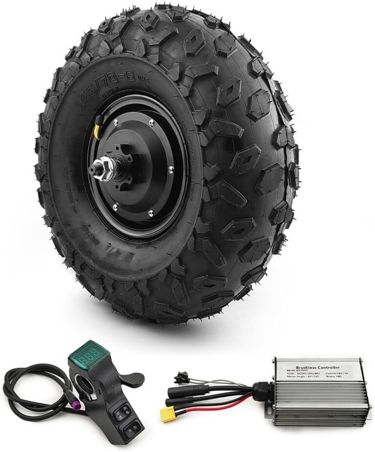 L-faster 14.5 Inch Tire 350W Brushless Hub Motor Waterproof Plug Controller Kit (24V 350W)