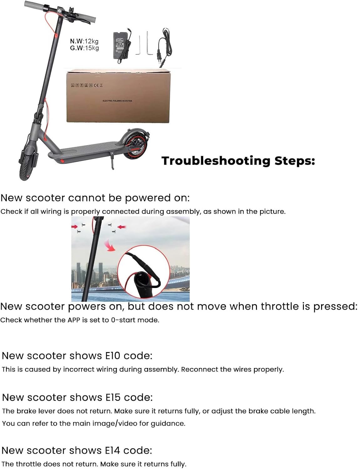Electric Scooters Adult 8.5" /10" Solid Tires 20-30km Long Range,3 Speed Mode Fast Adult Electric Scooters with APP,ElectricScooter for Teens 120kg Load Folding Escooter Double Braking Scooters - Image 9