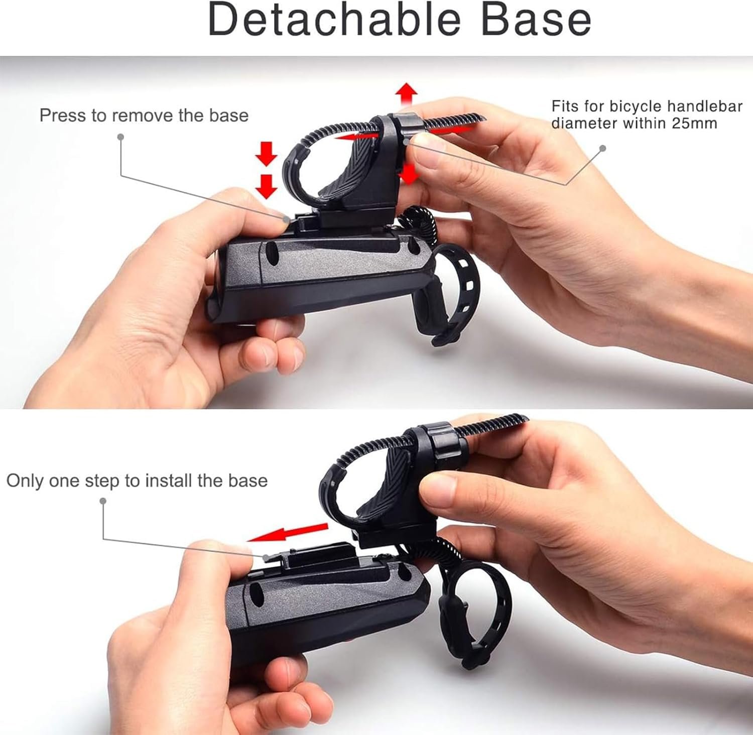Electric Loud Bike Horn 5 Modes Electronic Cycling Horn Bicycle Handlebar Alarm Bell Ring Bell Loud Sound Horn - Image 4