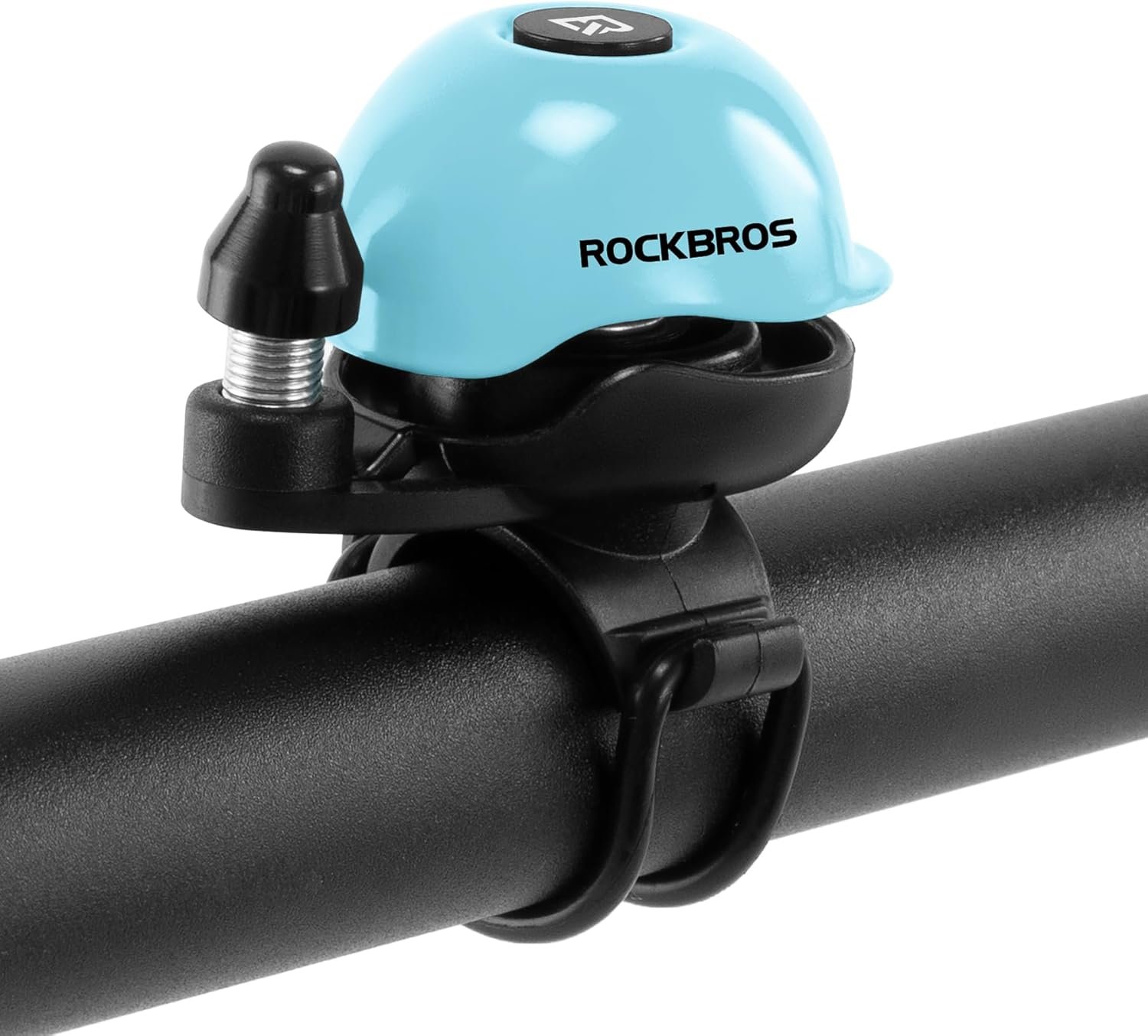 ROCKBROS Bike Bell, Copper Bicycle Bell Loud 360-Degree Rotation Lightweight & Compact, for Adults Kids Bike Horn for 22-34mm Handlebars MTB Road 80dB - Image 2