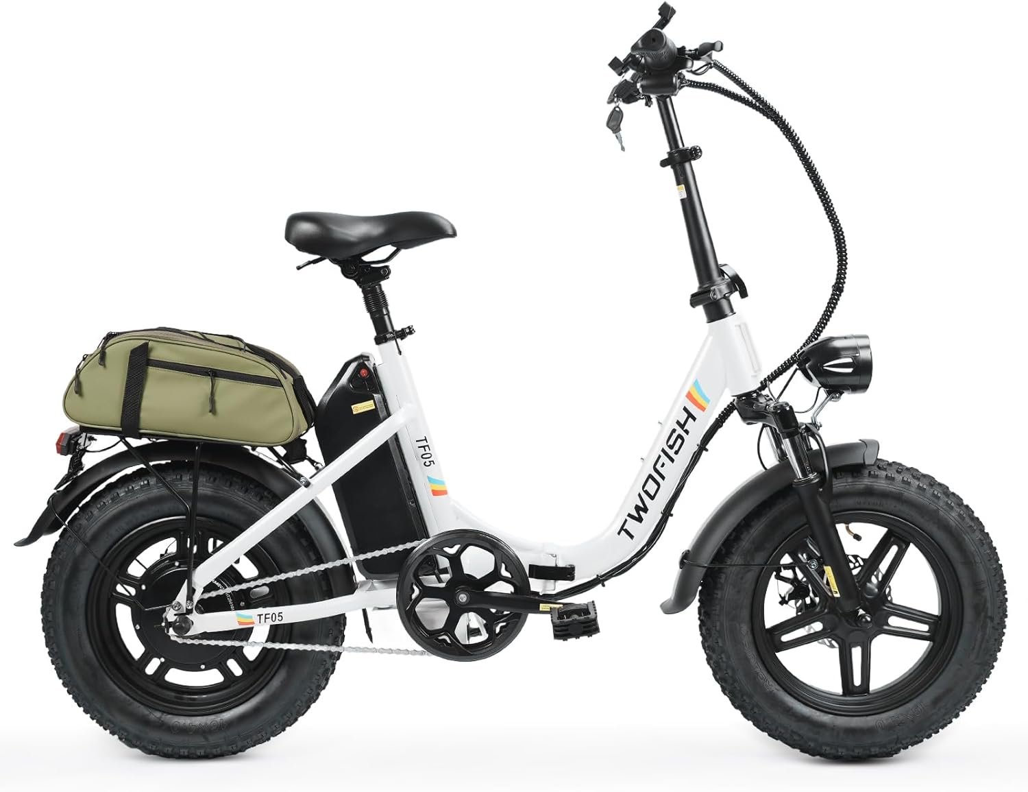 16-Inch Shock-Absorbing Adult Off-Road Electric Bicycle, Unisex and Youth 250w Pedal-Assist Electric Bicycle, Removable 54.6v 12ah Battery, Suitable for Urban Commuting and Camping - Image 2