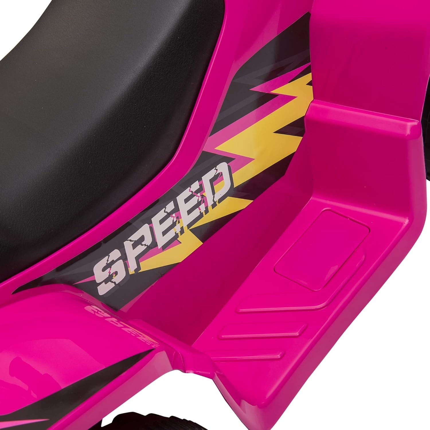 HOMCOM 6V Kids Electric Ride on Car All Terrain Vehicle Toy Quad Bike w/Forward Reverse Functions Toddlers for 18-36 Months Old Pink - Image 9