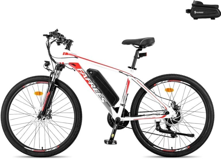 Fafrees 26 Hailong-One Electric Bike, 26" Electric Bicycle, 36V 13.5Ah Removable Battery, Power Assist 40-80km, 15.5mph, 250W 21-Speed E-Mountainbike for Unisex Adults