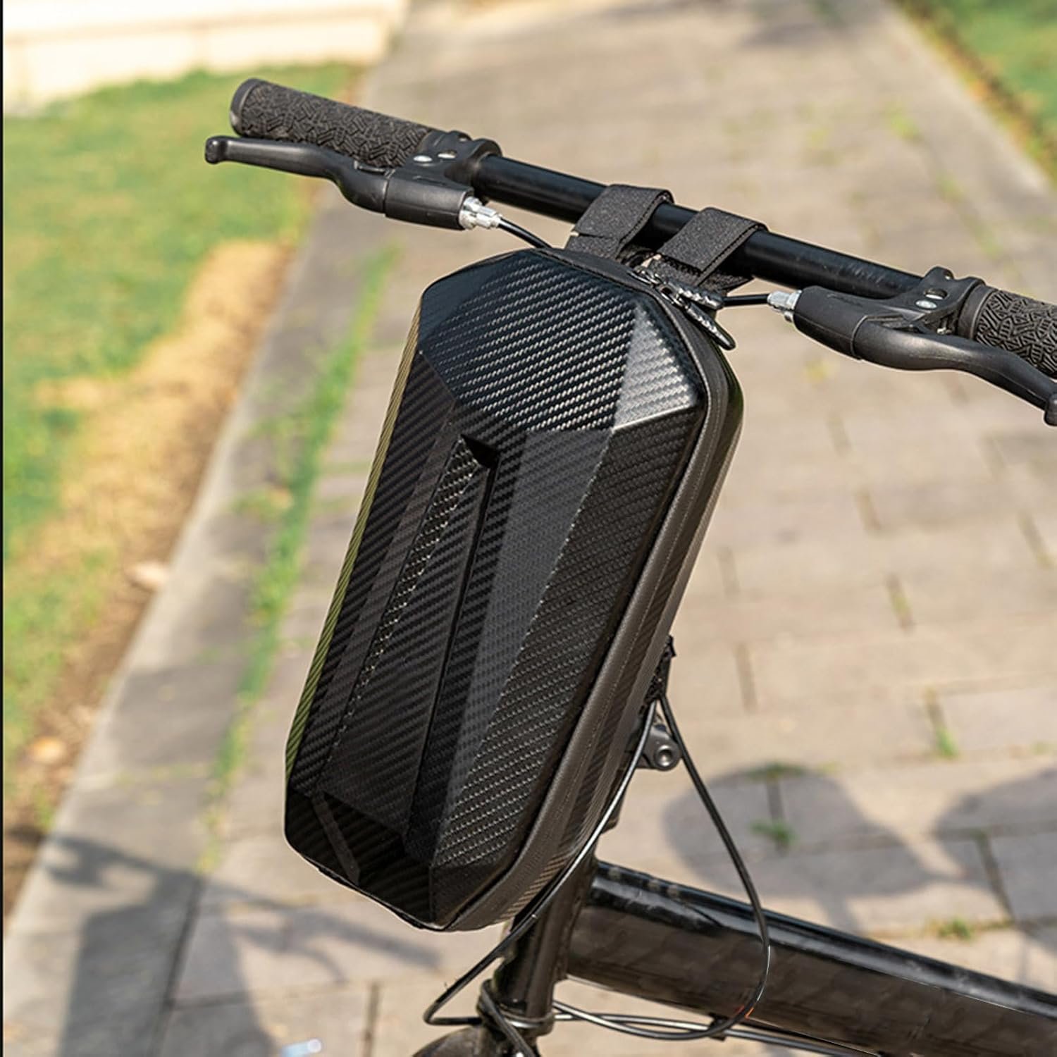 Electric Scooter Bag | Mountain Bike Handlebar Pouch - Adjustable Electric Scooter Handlebar Bag 4L for Camping, Mountain, Urban, Dirtbike, Travel, Commuting - Image 2
