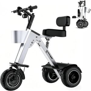 3 Wheel Folding Electric Tricycle f...
