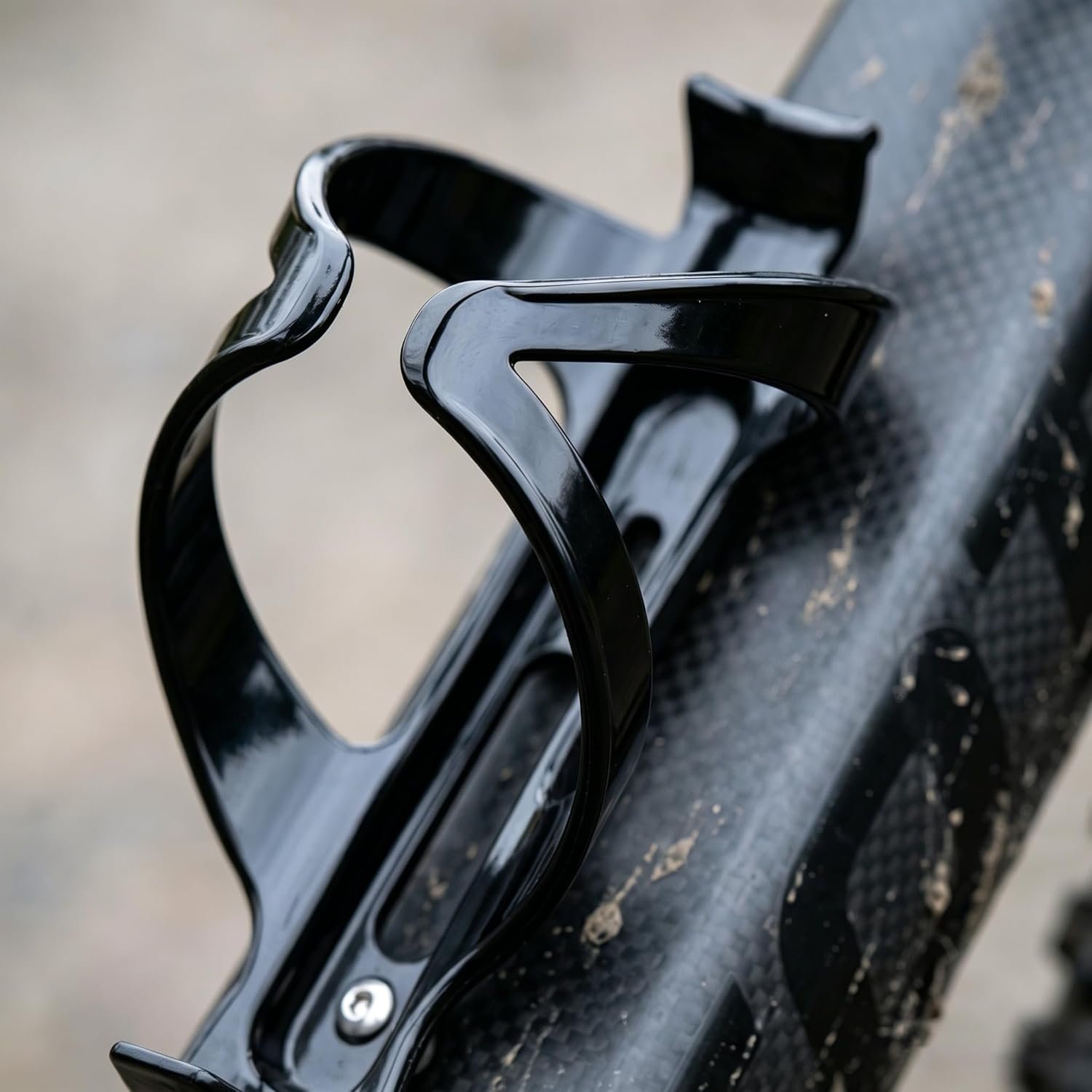 Black Bike Water Bottle Cage, Lightweight Water Holder for Bike, Sturdy & Secure Grip, Durable Bicycle Bottle Cage for Road Mountain City Cycling - Image 8
