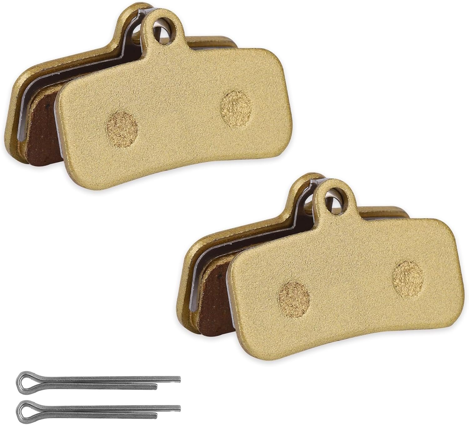 2pcs Disc Brake Pads, Compatible with Surron Light Bee X/S Segway X160 X260 Talaria Sting R MX3 MX4 Durable Front & Rear Electric Dirt Bike Replacement Pads