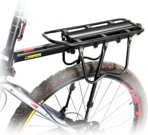 Queta Rear Bike Rack, Adjustable Al...