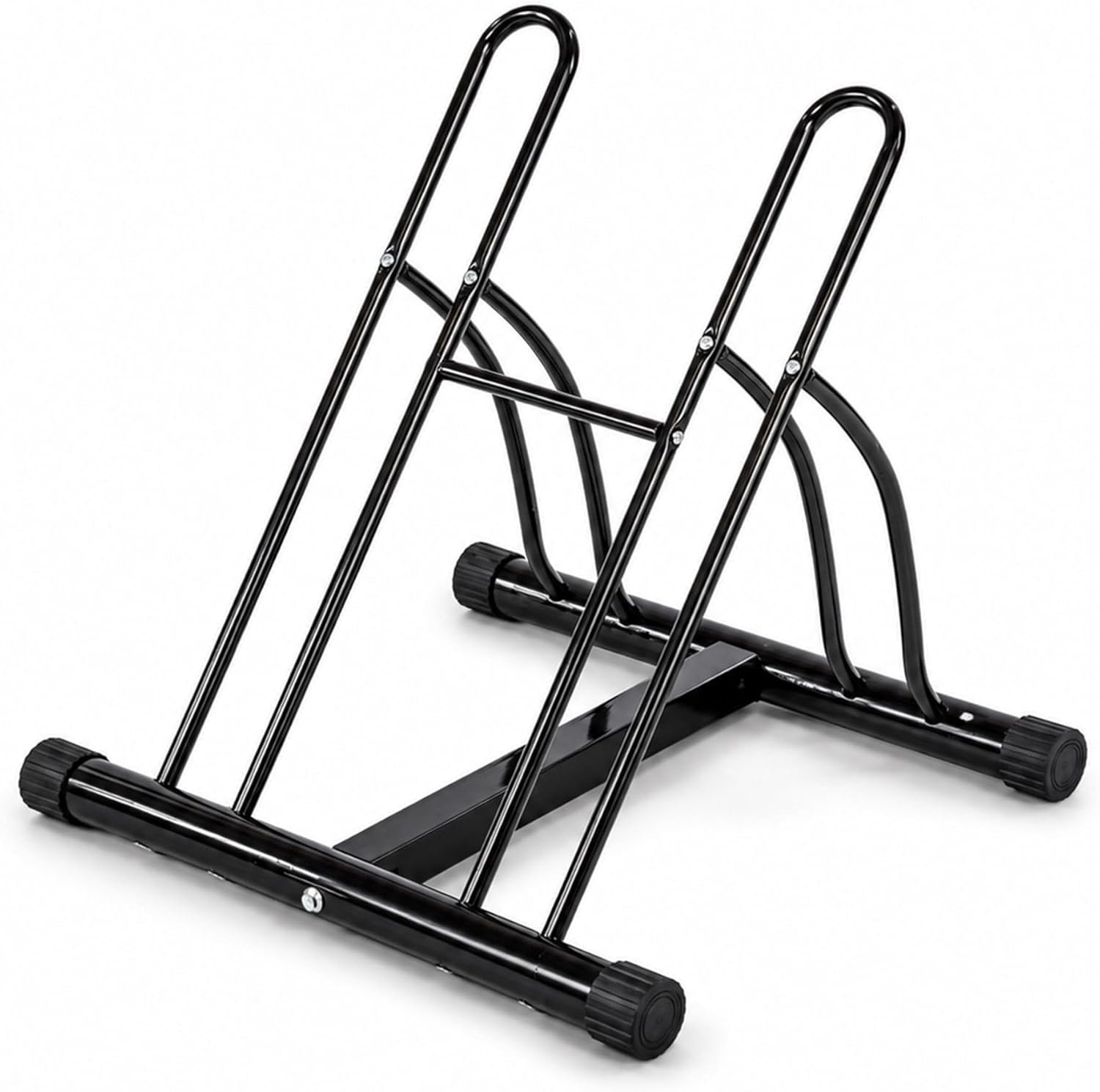 Oypla Double Heavy Duty Bike Bicycle Floor Parking Stand Holder Storage Rack - Image 8