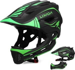 Lixada Kids Full Face Helmet Detach...