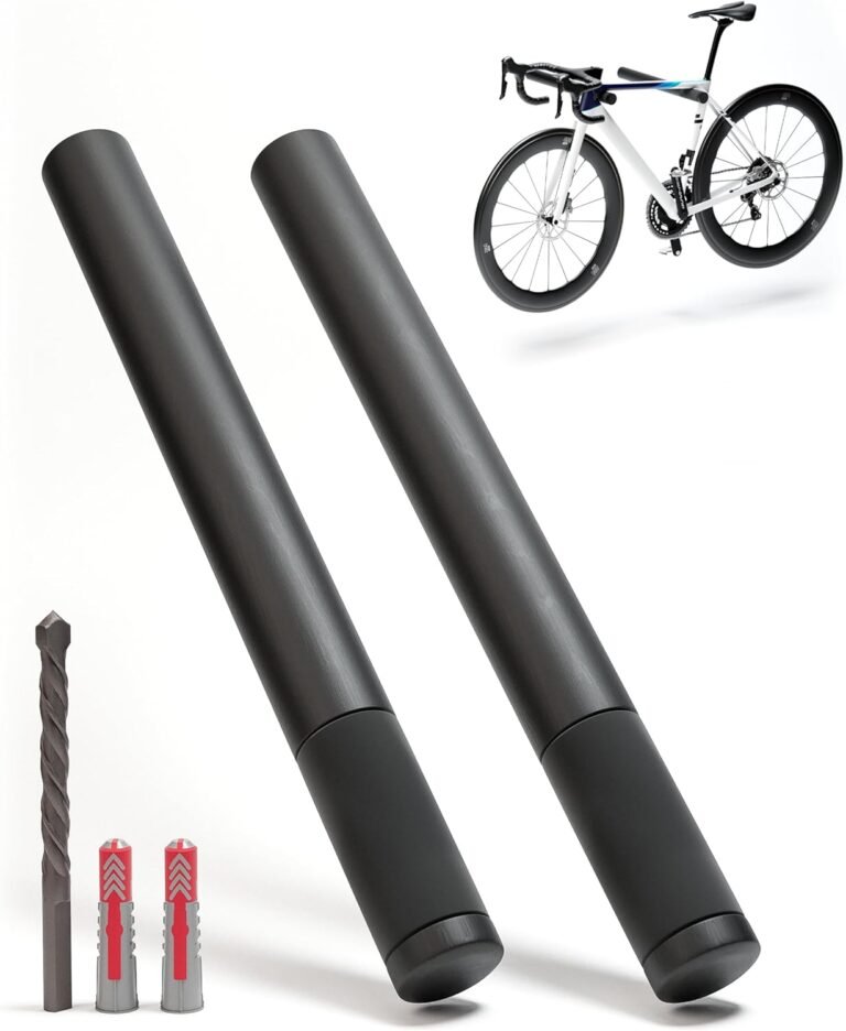 Borgen Bicycle Wall Mount Wood with 20 kg Load Capacity - Sturdy Bicycle Mount Wall for Road Bike, MTB and E-Bike