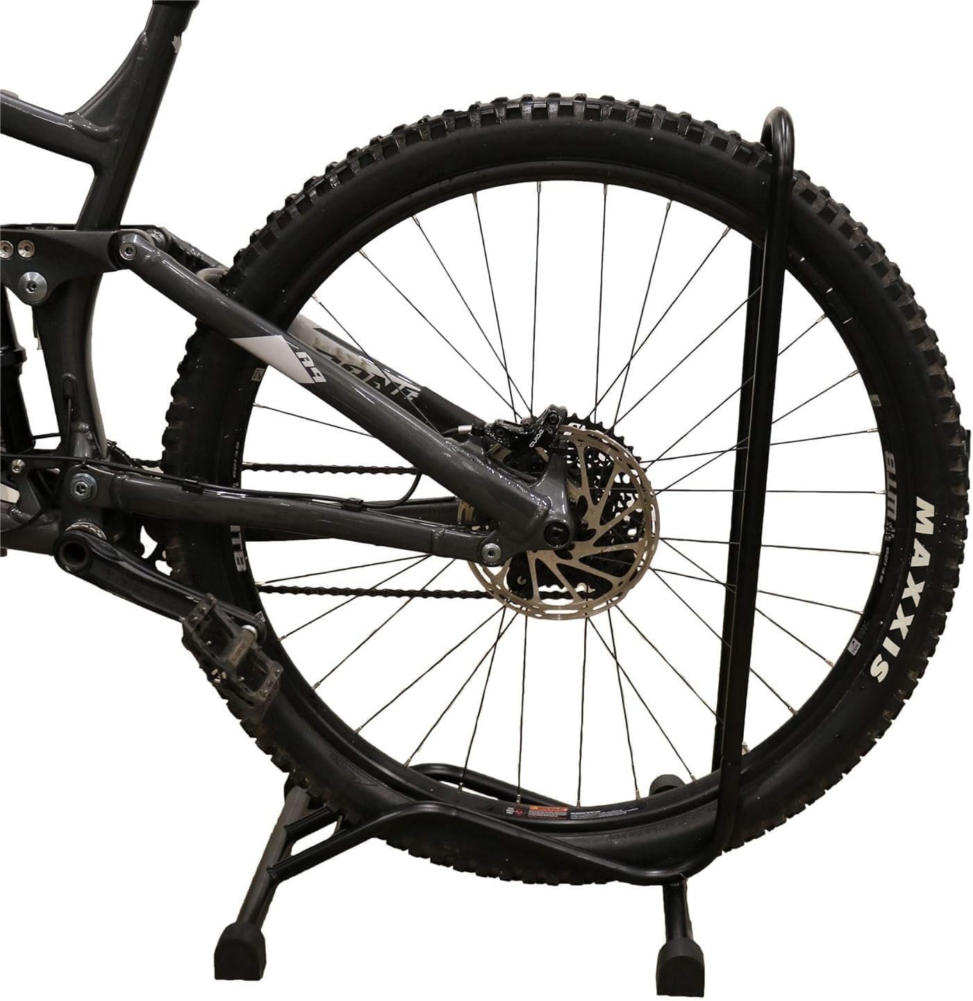 Taylor & Brown Bike Floor Stand Freestanding Upright Bicycle Parking Storage Rack Space Saver Suitable for Mountain Bike, Road Bike with Wheel Diameter Max 29 Inches - Image 3