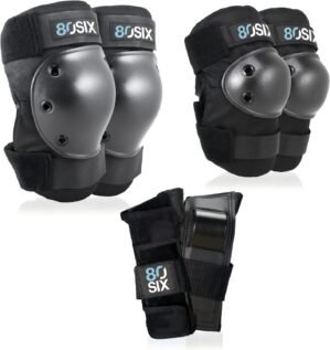 80SIX Certified Knee Pads Elbow Pad...