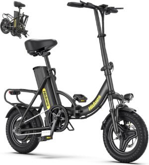 Electric Folding Bikes for Adults, ...