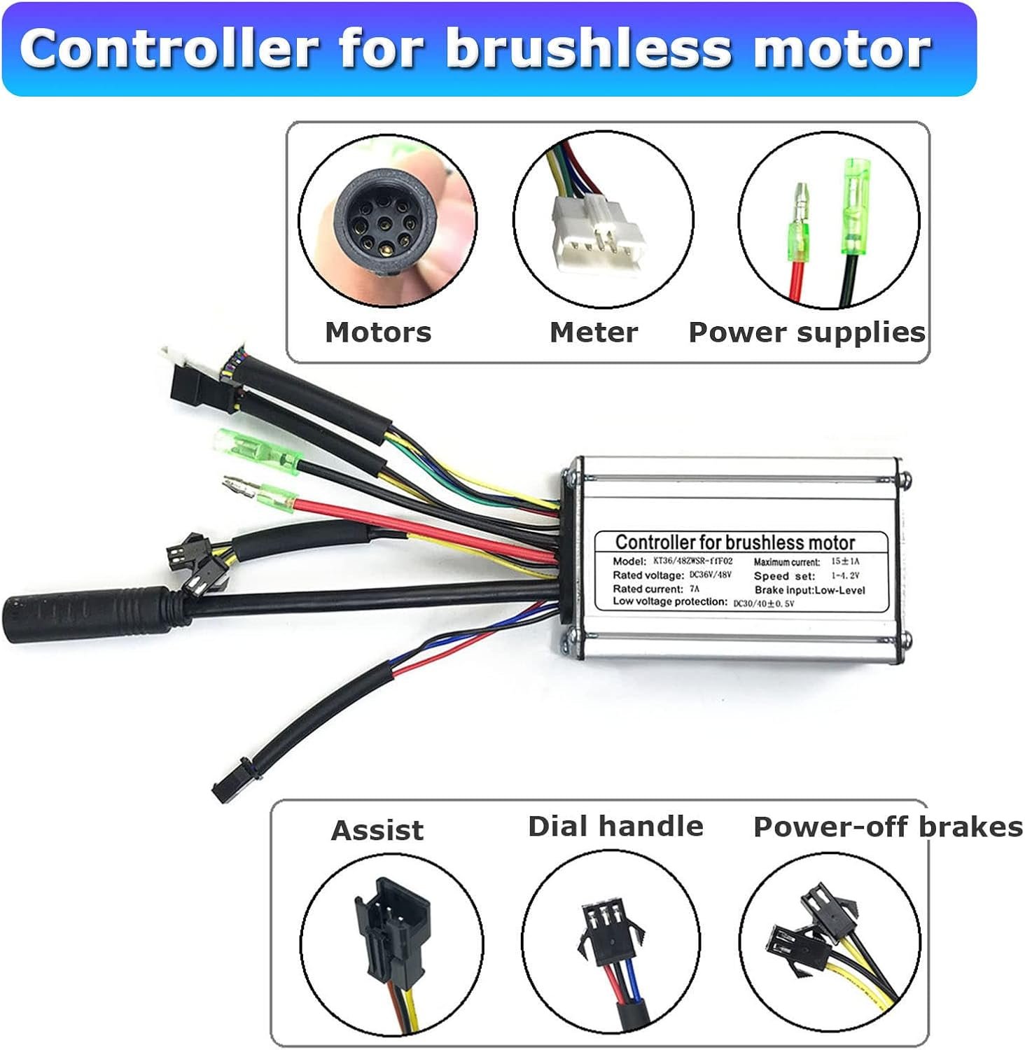 Electric Bike Wheel Conversion Kit, Front Wheel Motor Hub, Intelligent Controller for Road Bike, EBike Cycling Upgrade - Image 5
