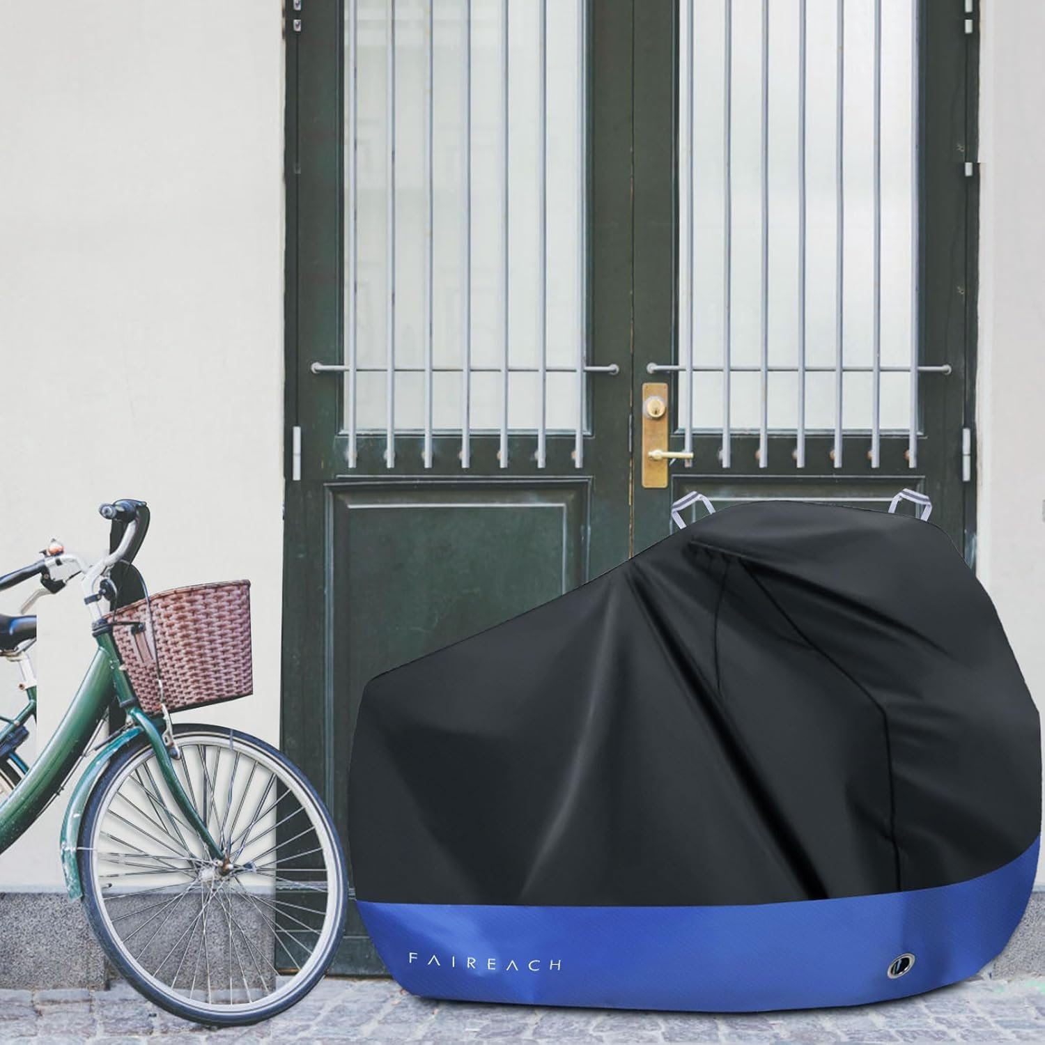 Bike Cover Waterproof Outdoor, 210D Premium Fabric Bicycle Cover, Anti Dust Rain Snow UV, Bike Rain Cover for Mountain, Road & Heavy Duty Bikes with Lock Holes & Storage Bag - Image 7