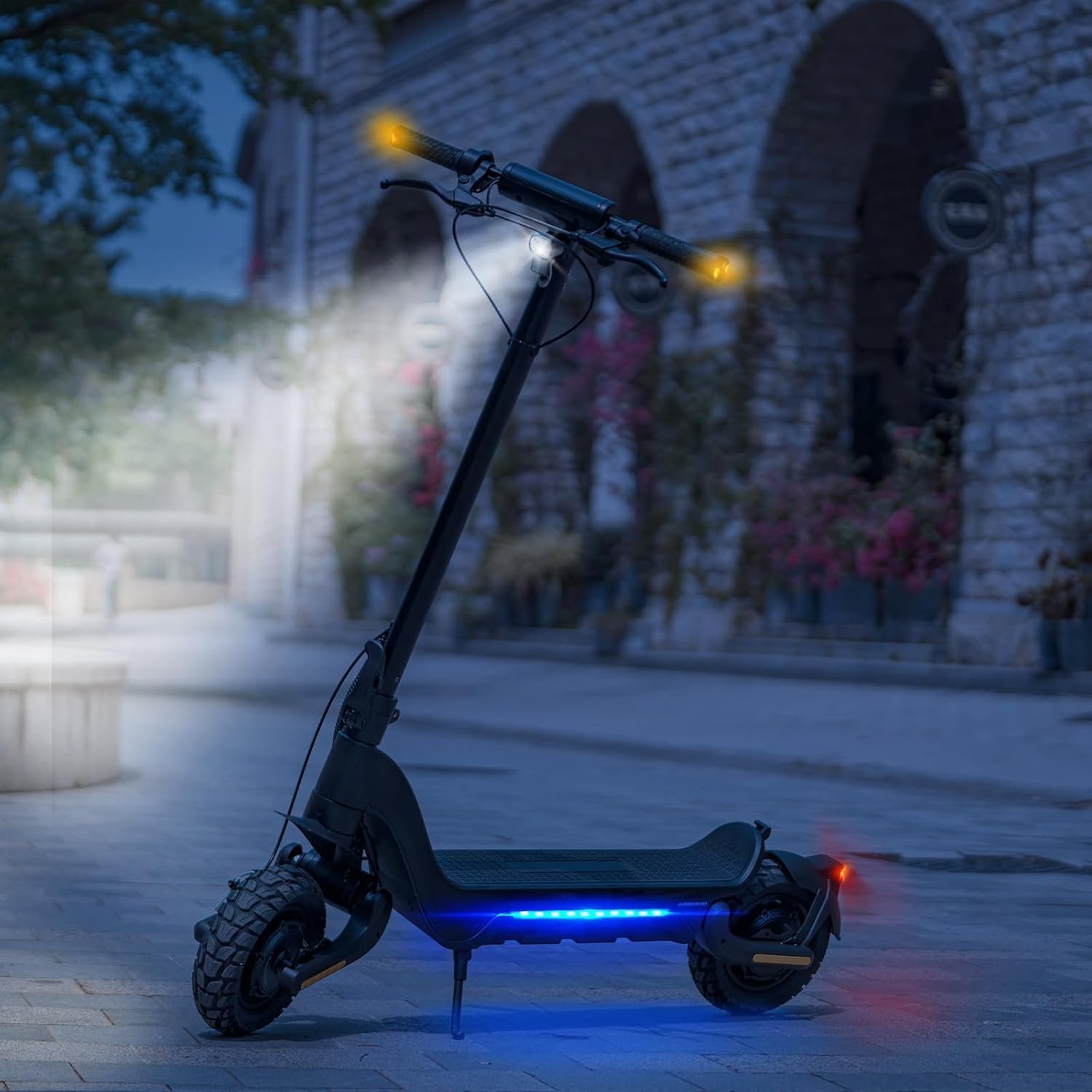 Electric Scooter, 80 km Range, 48V 13/18.2 Ah Battery, 10 inch Off-Road Tires, Electric Scooter Adult 150 kg Load Capacity, Double Suspension, TODIMART Folding Escooter - Image 9