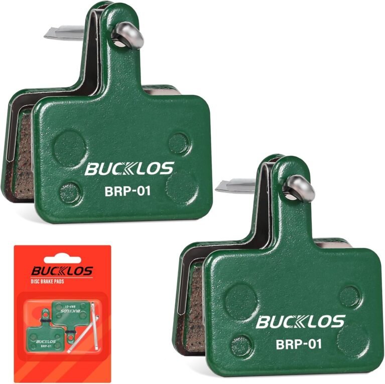Bike Brake Pads 2 Pairs/4 Pairs for TRP Tektro Shimano MT200 Deore Br-M575 M525 M515 T615 T675 M505 M495 M486 M485 M475,Disc Brakes Pads for Bicycle Mountain/Electric/Road/MTB
