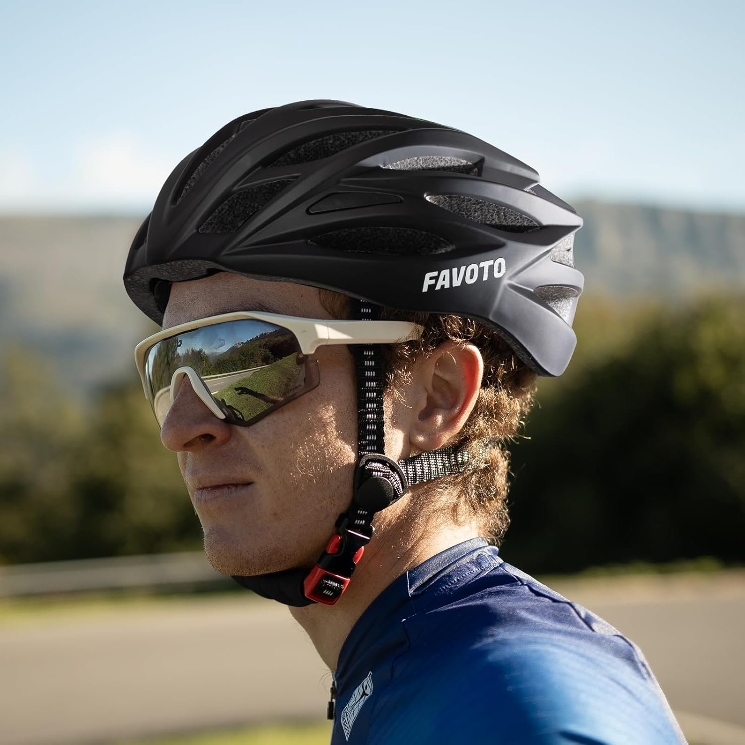 Favoto Bike Helmet for Men Women, Lightweight MTB Road Commuter Cycling Helmet, 27-Vent Breathable Bicycle Helmet - Image 6