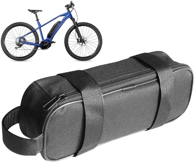E-Bike Controller Bag, Waterproof Electric Bike Battery Protective Cover, Wear-Resistant Oxford Cloth Bicycles Controller Case, Portable Bicycle Storage Bag, for Travel, Biking, Camping