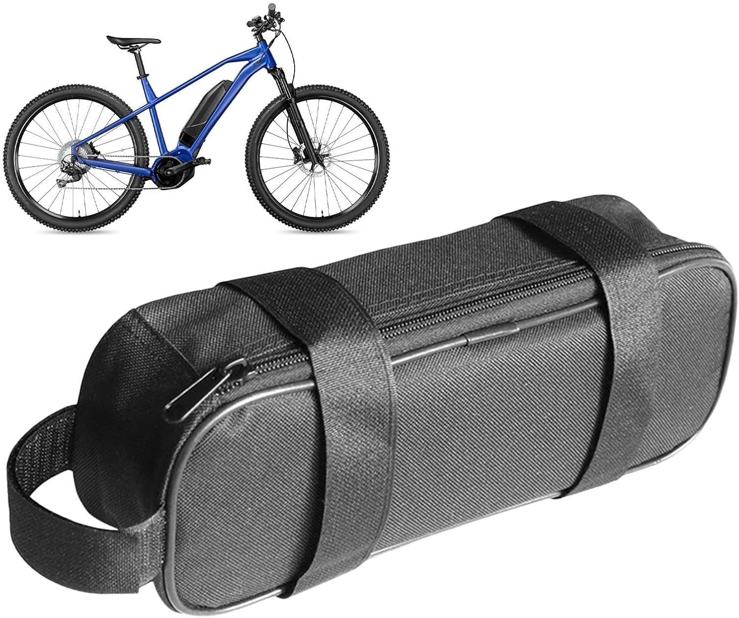 E-Bike Controller Bag, Waterproof Electric Bike Battery Protective Cover, Wear-Resistant Oxford Cloth Bicycles Controller Case, Portable Bicycle Storage Bag, for Travel, Biking, Camping