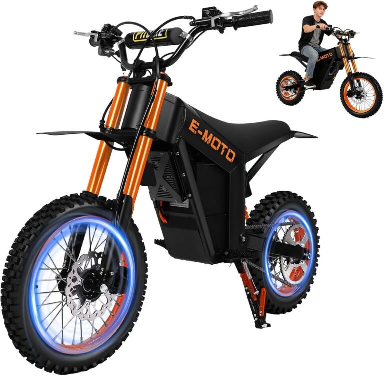 Electric Bike Adults Teens - 14"/12" 20*4"Fat Off road Dirt Bike, 48V 18Ah/20.8Ah Battery 45KM/60KM Long Rang Electric Bikes,Hydraulic Suspension & Brake Ebike,3 Riding Modes Electric-Dirt-Bike