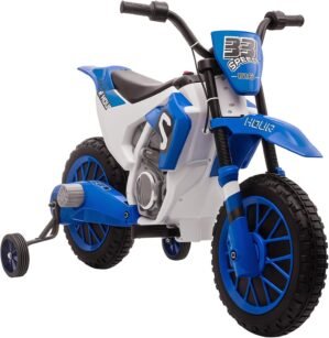 HOMCOM Kids Electric Motorbike, 12V...