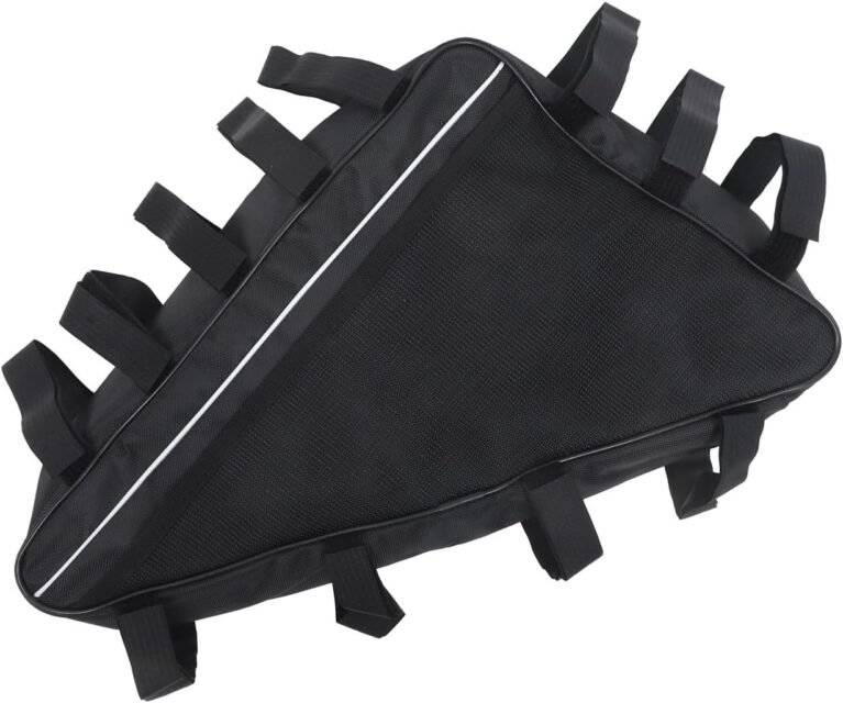 BESPORTBLE Electric Mountain Bike Triangle Storage Bag Waterproof Bicycle Frame Bag for E Bike Battery Case Durable Oxford Cloth Triangle for Easy Installation and Secure Storage
