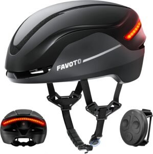 Favoto Smart Bike Helmet with Light...