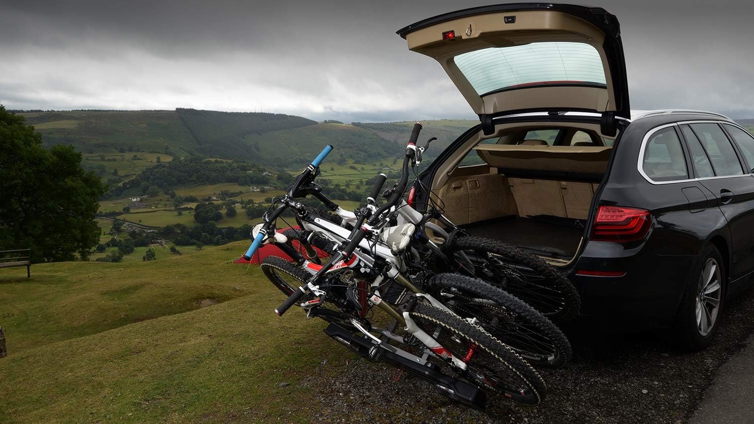 Witter ZX203 Bicyle Bolt-on Towball Mounted Bike Rack for 3 Bikes | Maximum Load of 51kg | Lightboard for 13pin sockets - Image 2