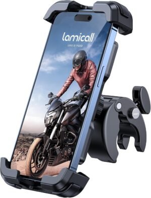Lamicall Motorcycle Phone Holder Bi...