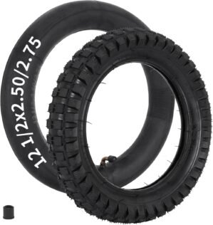 RUTU 12.5×2.75 Tire Inner Tube...