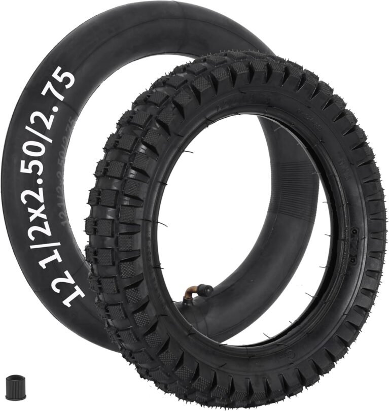 RUTU 12.5x2.75 Tire Inner Tube Set 12-1/2x2-3/4 Tire for MX350 MX400 Rocket Electric Dirt Bike Scooter Stroller X-Treme X-560 eZip E-500 E-750 E-900 1 Set