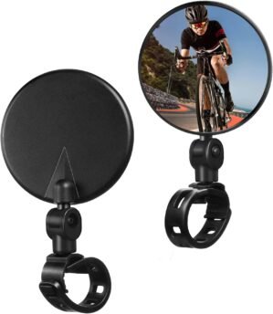 Bicycle Mirror, 360° Adjustable HD...