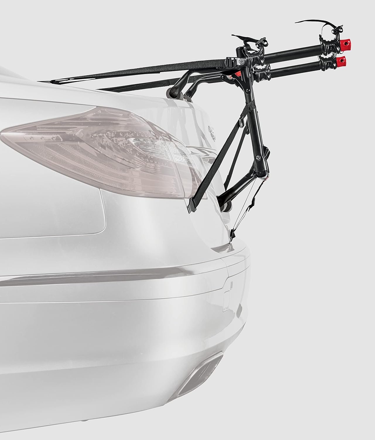Allen Sports Deluxe+ 2-Bike Trunk Mounted Carrier, Model QS2, Black - Image 2