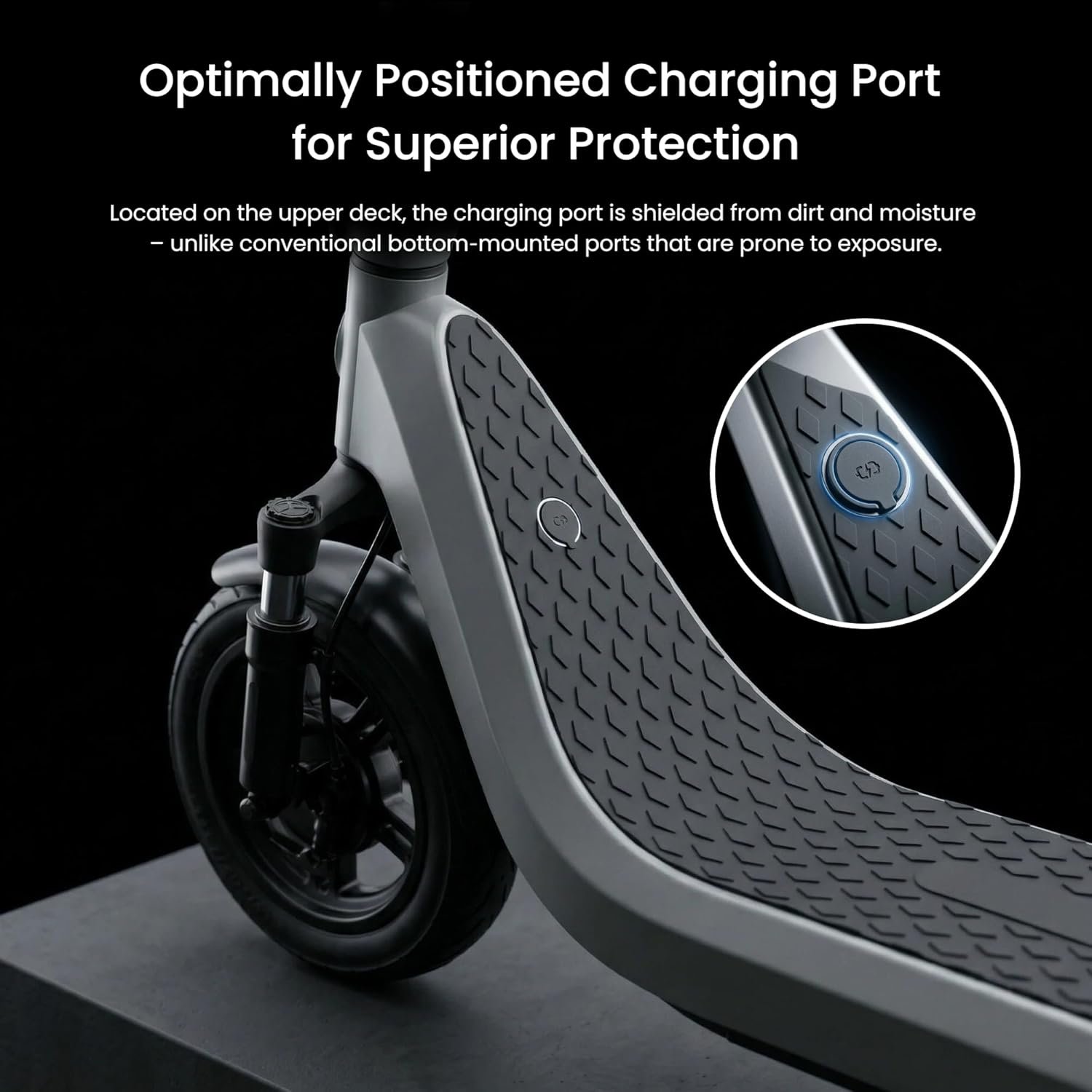 Electric Scooter for Adults, LAELIN R350 R450 Folding E-Scooter with 10" Gel Tyres, 500W Motor, 35-45 km Max Range, Front Suspension, Dual Braking, TCS, IPX4 - Image 18