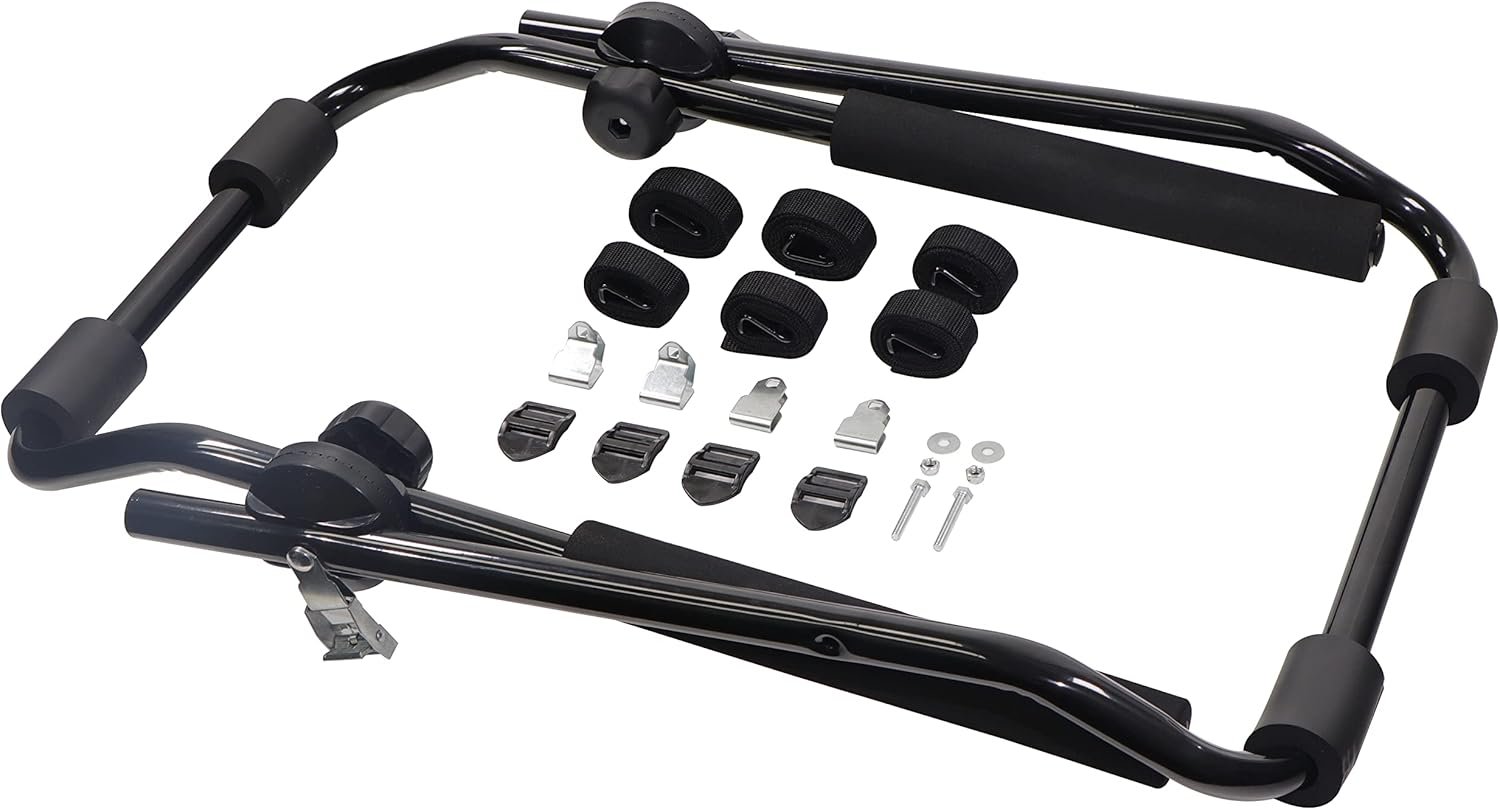 Streetwize - Rear Mounted Car Twin Cycle Bike Carrier Rack, Foldable Bike Carrier Rack - Universal Fit, Hatchback, Estates, Saloon, 4x4 (SWCC2) - Image 3