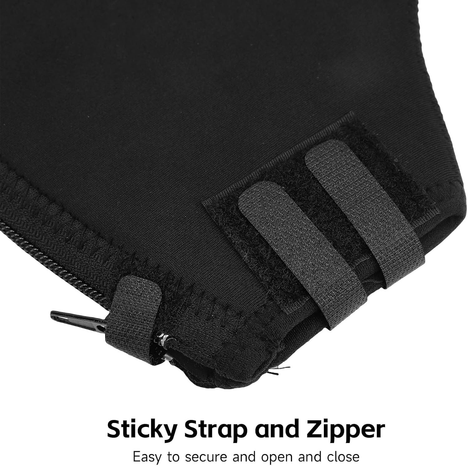 Bike Handlebar Mitts Bike Warm Gloves for Winter Riding Windproof Rainproof with Reflective Strip for Men Women - Image 7