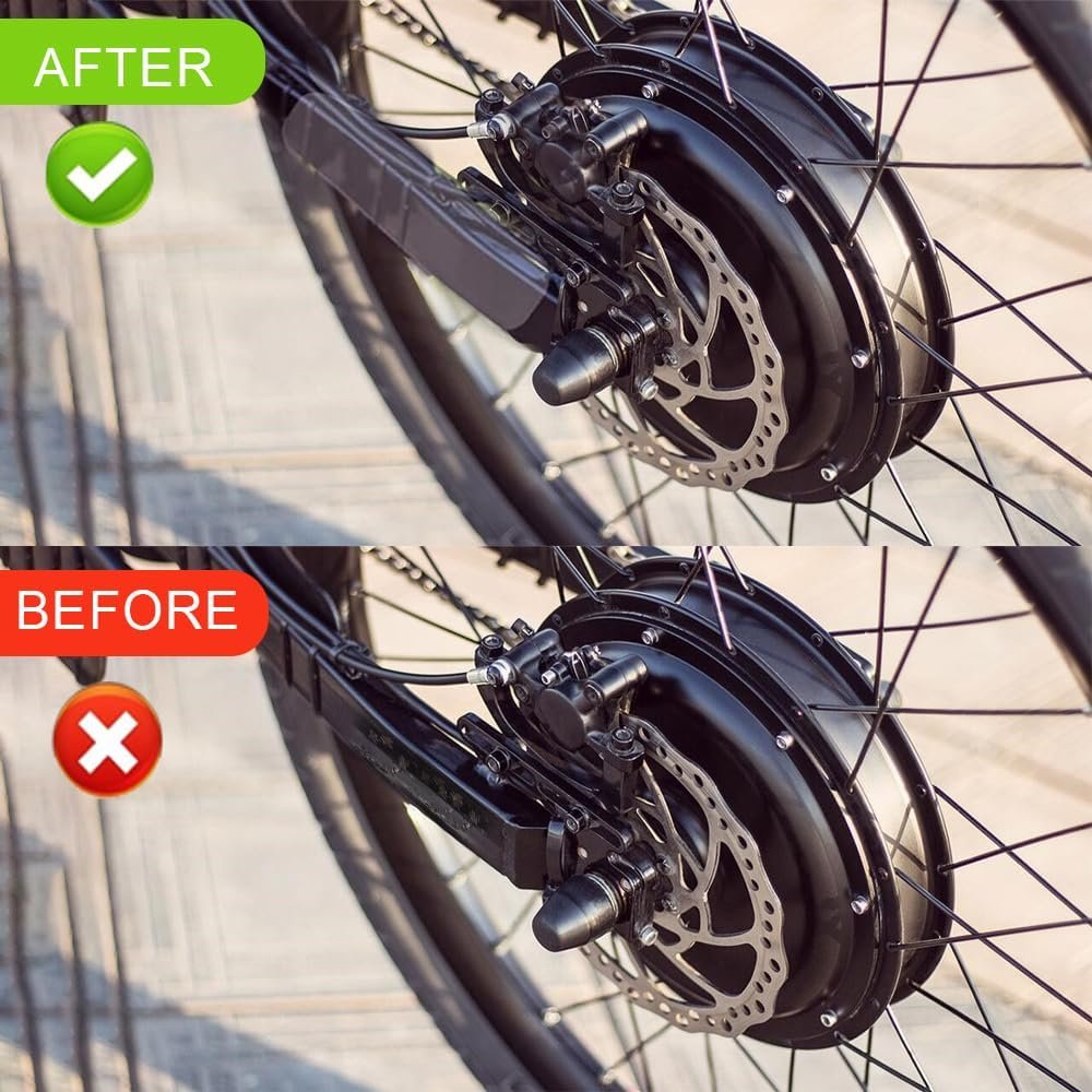 Bike Frame Protector Film Transparent - 3 Pack - Scratch and Shock Proof Stickers for Mountain Bike, Road Bike, Electric Bike - Image 4