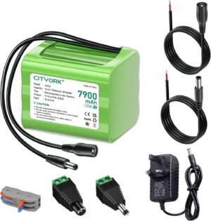 CITYORK 7900mAh 12.6V Rechargeable ...