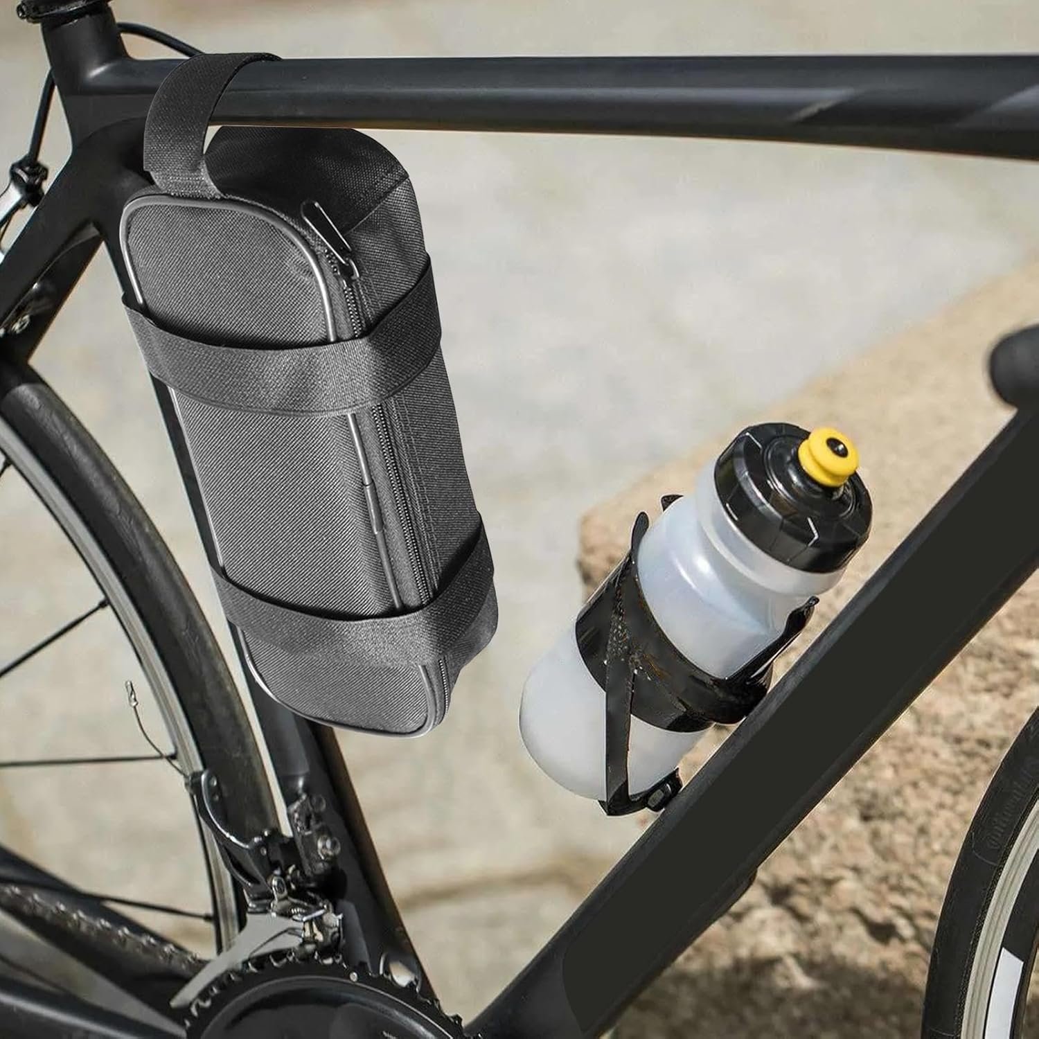 E-Bike Controller Bag, Waterproof Electric Bike Battery Protective Cover, Wear-Resistant Oxford Cloth Bicycles Controller Case, Portable Bicycle Storage Bag, for Travel, Biking, Camping - Image 3