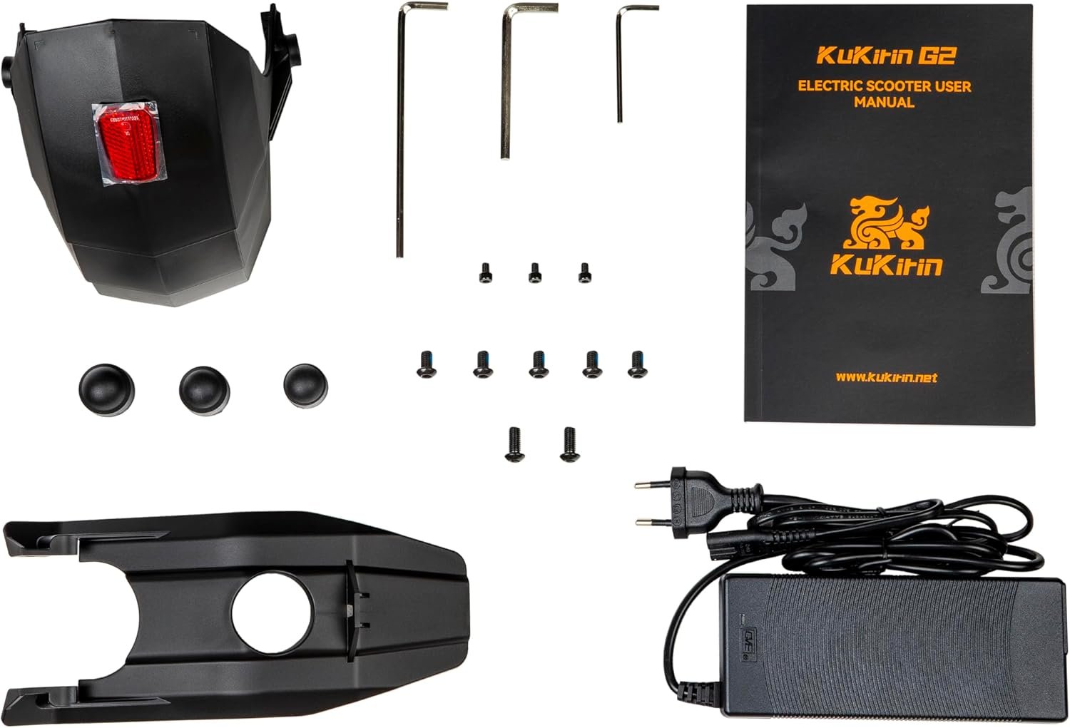 KuKirin G2 Electric Scooter for Adults, Long Range Foldable E Scooter, 55km Range, 10-Inch Off-Road Tyres, Dual Suspension, Dual Brakes, Touch Display, IPX4 Water Resistant, EN17128 - Image 7