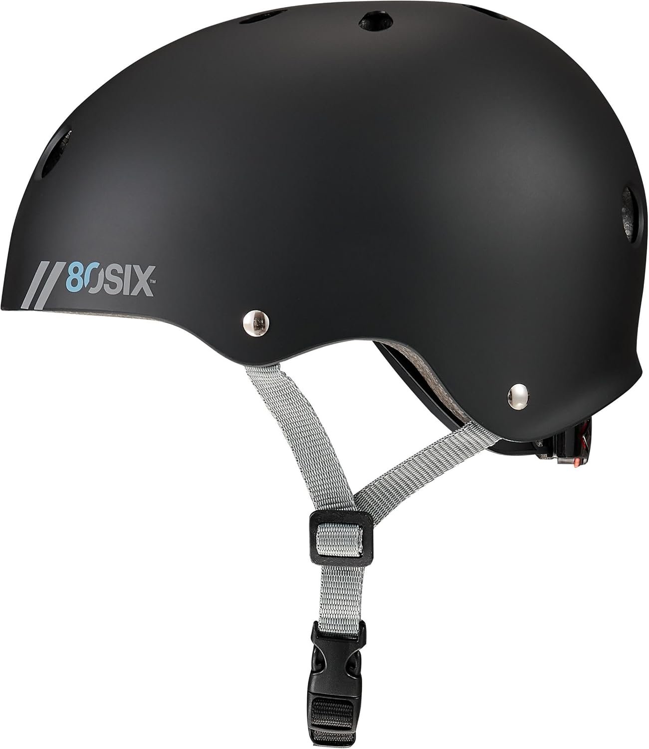 80SIX Multi-Sport Skateboard Helmet with Adjustable Fit Dial for Kids, Teens, Adults-Certified Hardshell Protective Scooter, Bike Helmet for Cycling, Skateboard, BMX, Inline Skate - Image 2