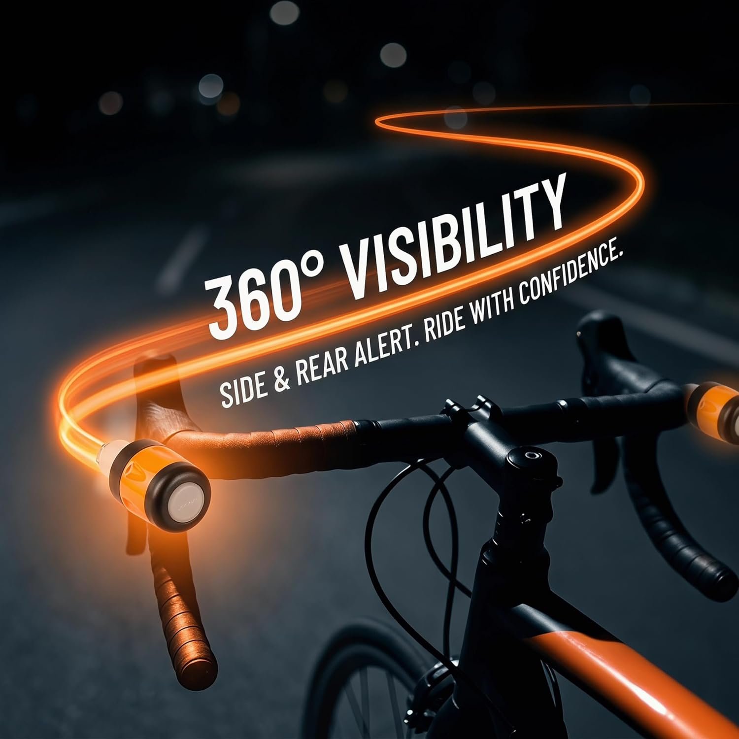 LED Handlebar Light, LED Turn Signal Retrofit Kit for E-Scooters, Rechargeable Bicycle Turn Signals, Waterproof Handlebar Indicators, Universal Turn Signals for Electric Scooters and E-Bikes - Image 7